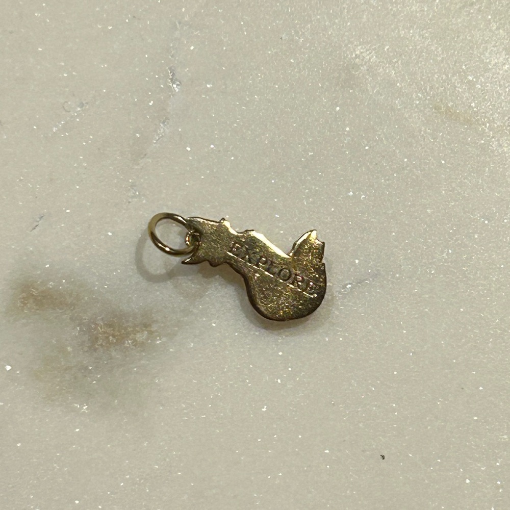 local eclectic 9k solid gold fox charm - Picture 3 of 6